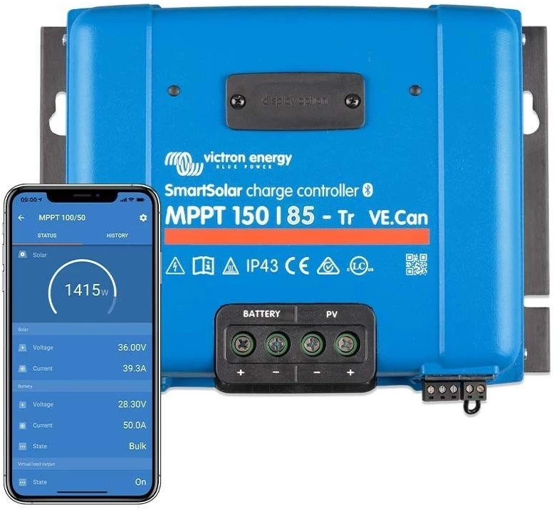 Victron Energy „SmartSolar MPPT 150/85-Tr VE“ dėžutė