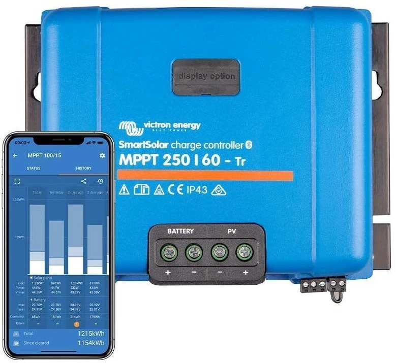 Victron Energy SmartSolar MPPT 250/60-TR saulės energijos valdiklis