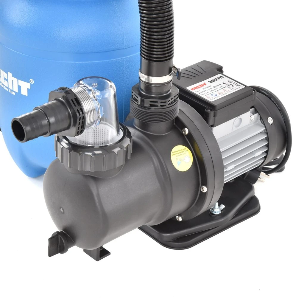 Smėlio filtravimo siurblys HECHT 302111, 12 kg smėlio talpa