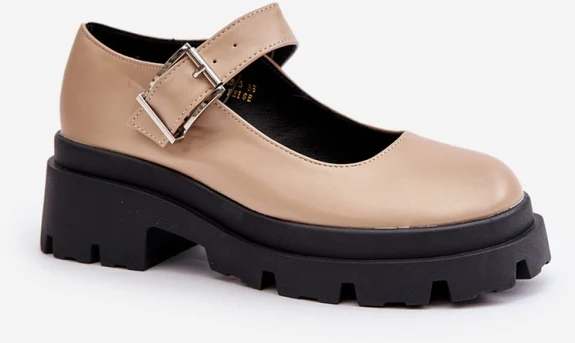Smėlio spalvos aulinukai Step in style