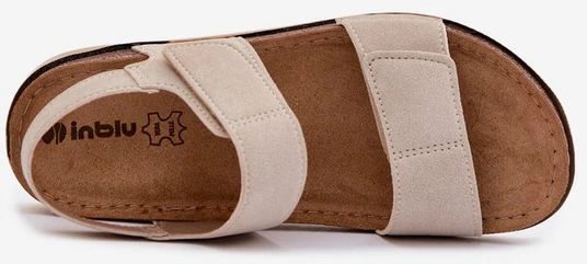Smėlio spalvos moteriški sandalai 36–41
