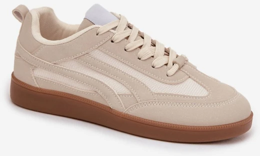 Smėlio spalvos sportiniai bateliai Step in style