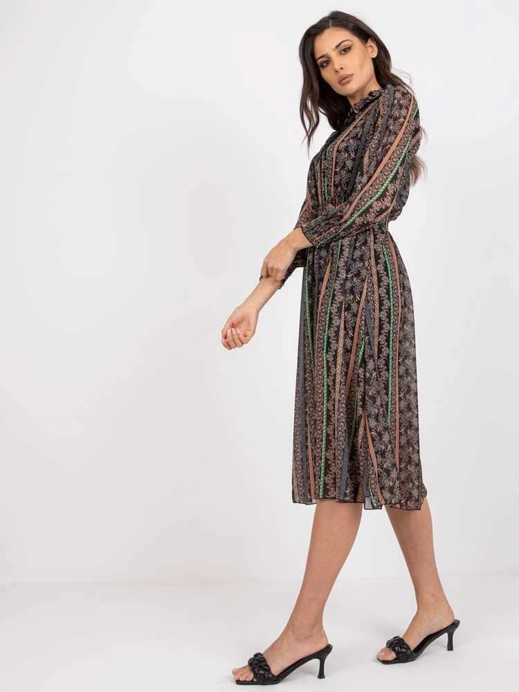 Smėlio spalvos suknelė