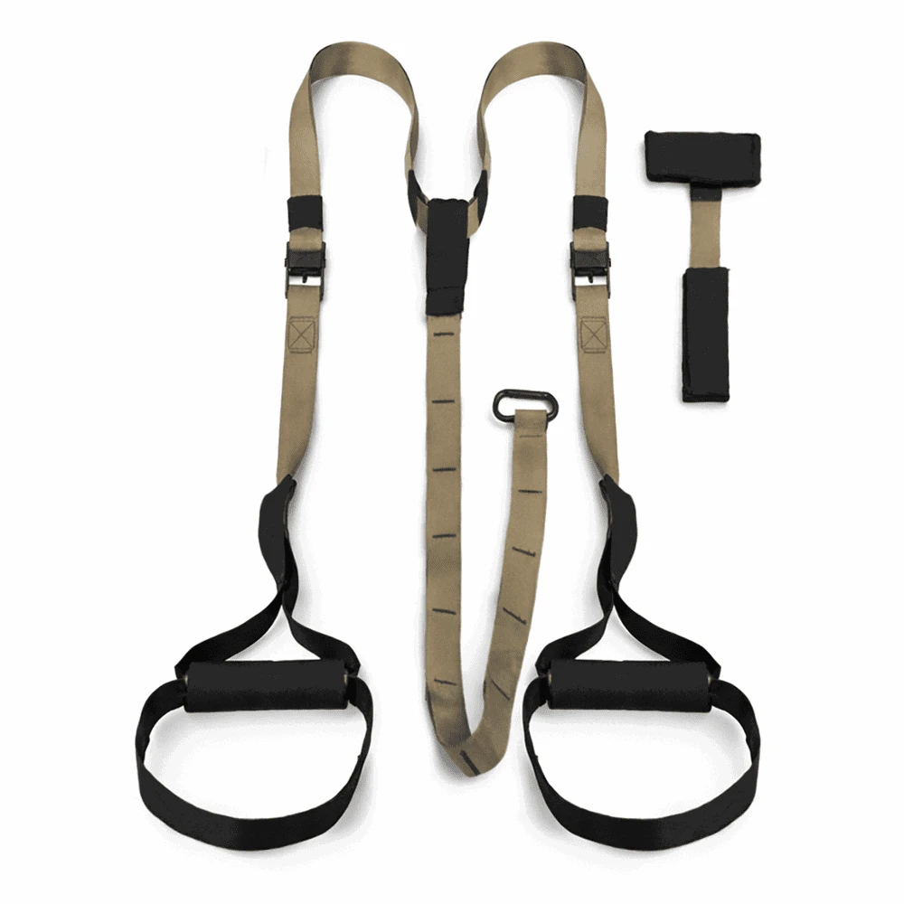 TRX Wozinsky WSTR-01 mankštos juostos – chaki spalvos