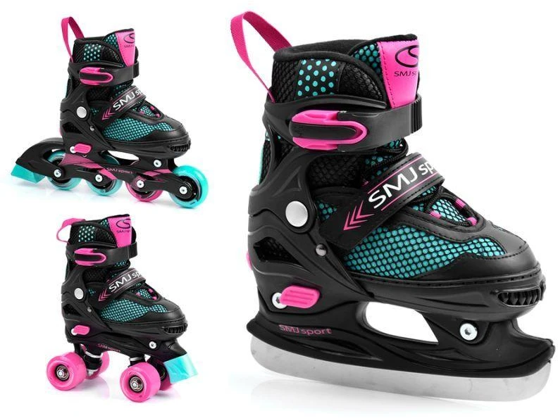 SMJ sport 3in1 Jr BS-616TP riedučiai