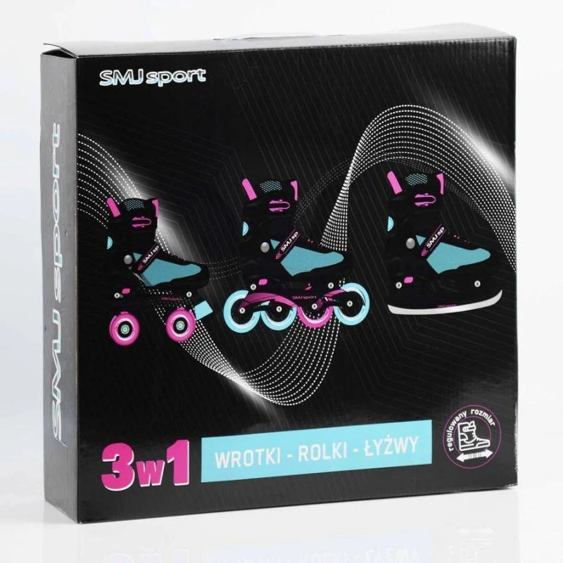 SMJ sport 3in1 Jr BS-616TP riedučiai