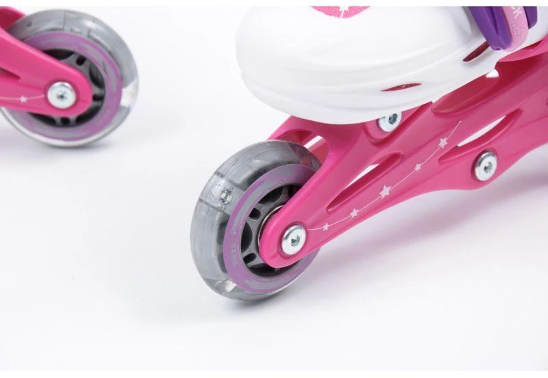 Inline SMJ Sport Combo rožinis LED rinkinys: 2in1 riedučiai HS-TNK-000009549