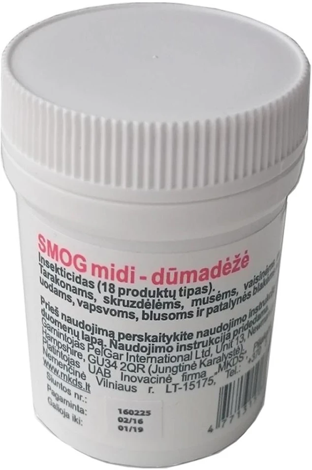 SMOG midi insekticidinė dūmadėžė, 11 g
