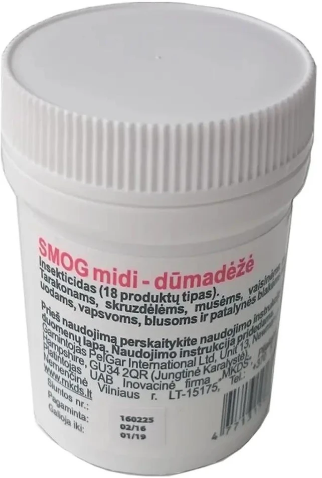 SMOG midi insekticidinė dūmadėžė, 11 g