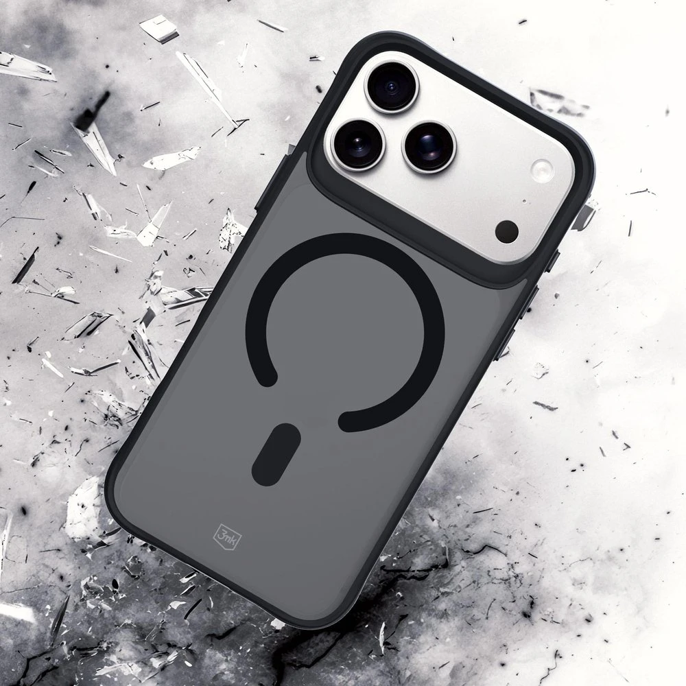 Dėklas 3MK Smoke MagCase skirtas Apple Apple iPhone 17 Pro