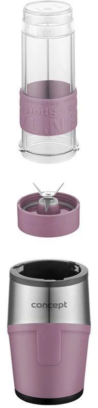 Concept SM3483 plakiklis 570 L Tabletop plakiklis 500 W Rose, Nerūdijantis plienas