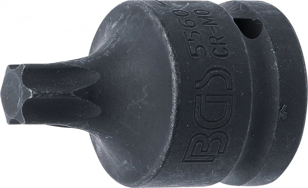SMŪGINĖ GALVUTĖ | 20 MM (3/4") KVADRATINĖ JUNGTIS | T-STAR (TORX) T60 (5560)
