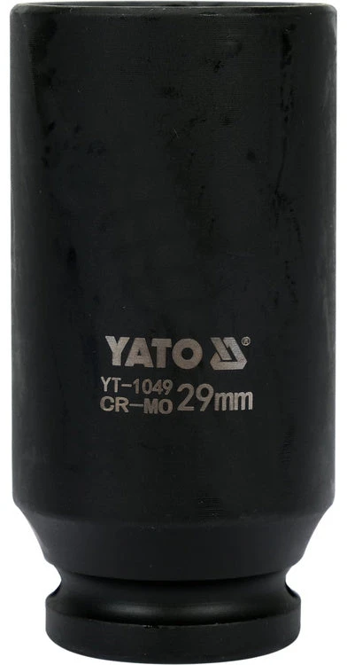 Yato SMŪGINĖ GALVUTĖ, GILI, ŠEŠIAKAMPĖ | 12,5 MM (1/2") | 29 MM (YT-1049)