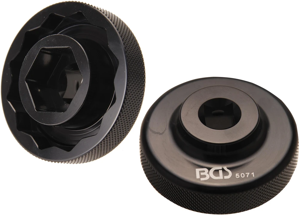 SMŪGINĖ GALVUTĖ, ŠEŠIAKAMPĖ / 12 KAMPŲ | DUCATI RATŲ TVIRTINIMO ELEMENTAMS | 12,5 MM (1/2") KVADRATINĖ JUNGTIS | 28 / 55 MM (5071)