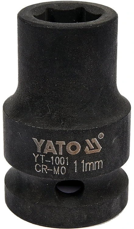 Yato SMŪGINĖ GALVUTĖ, ŠEŠIAKAMPĖ | 12,5 MM (1/2") | 11 MM (YT-1001)
