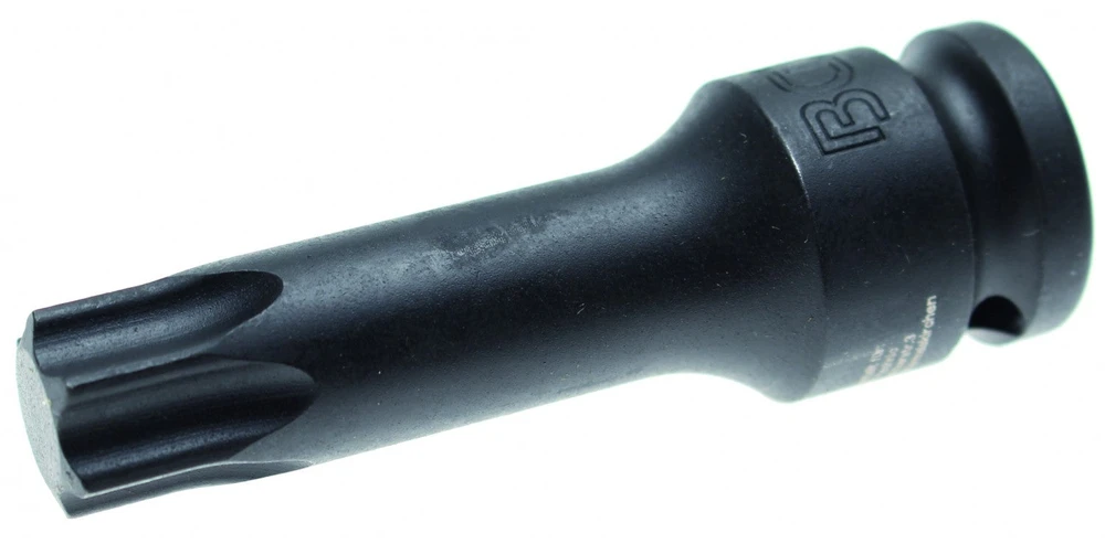 SMŪGINIS GALVUTINIS RAKTAS | ILGIS 75 MM | 12,5 MM (1/2") KVADRATINĖ JUNGTIS | T-STAR (TORX) T70 (5480-T70)
