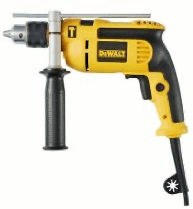 Smūginis gręžtuvas DeWALT DWD024, 650 W, geltonas