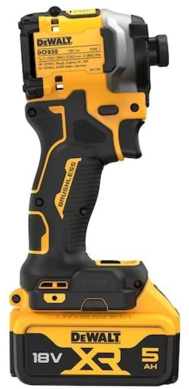 Smūginis suktuvas 18V,2x5,0Ah DCF850P2T TSTAK DEWALT