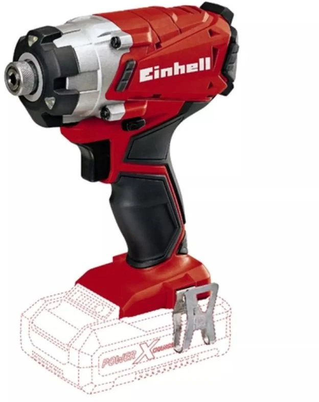 Smūginis suktuvas Einhell TE-CI 18/1 Li-Solo, juodas ir raudonas