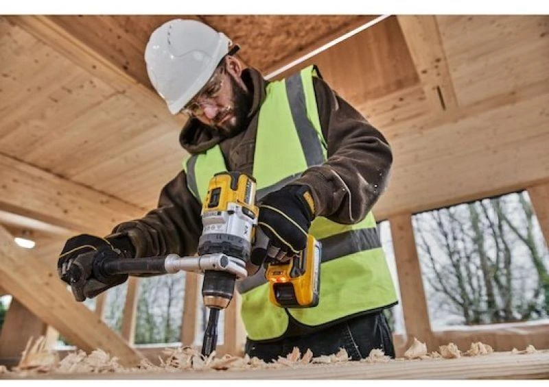 Smūginis suktuvas-gręžtuvas DeWalt DCD1007H2T-QW; 18 V; 2x5,0 Ah akum.