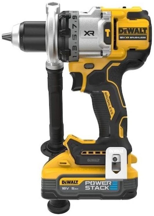Smūginis suktuvas-gręžtuvas DeWalt DCD1007H2T-QW; 18 V; 2x5,0 Ah akum.