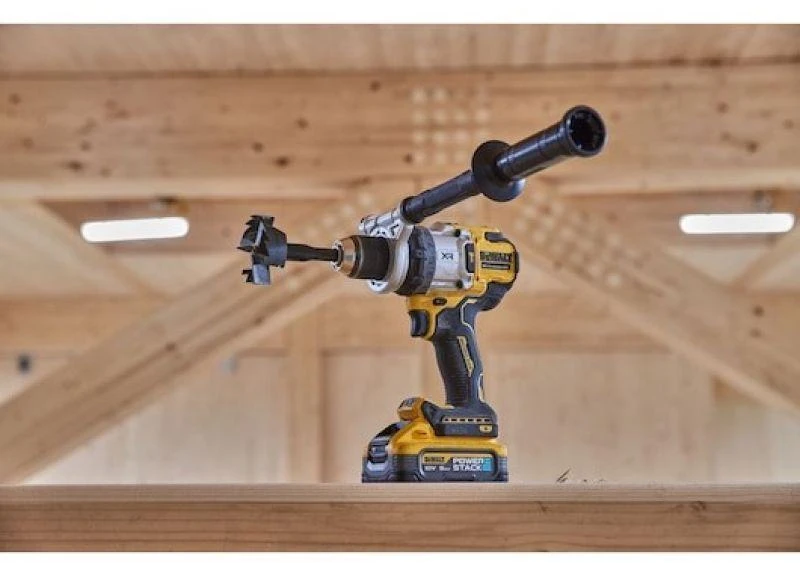 Smūginis suktuvas-gręžtuvas DeWalt DCD1007H2T-QW; 18 V; 2x5,0 Ah akum.