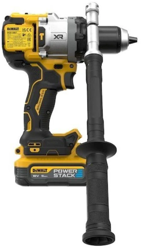 Smūginis suktuvas-gręžtuvas DeWalt DCD1007H2T-QW; 18 V; 2x5,0 Ah akum.