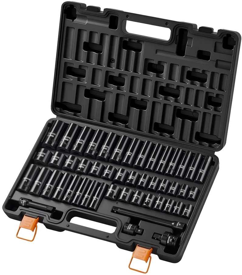 Smūginių galvučių rinkinys VEVOR SS38306548, 3/8" jungtis