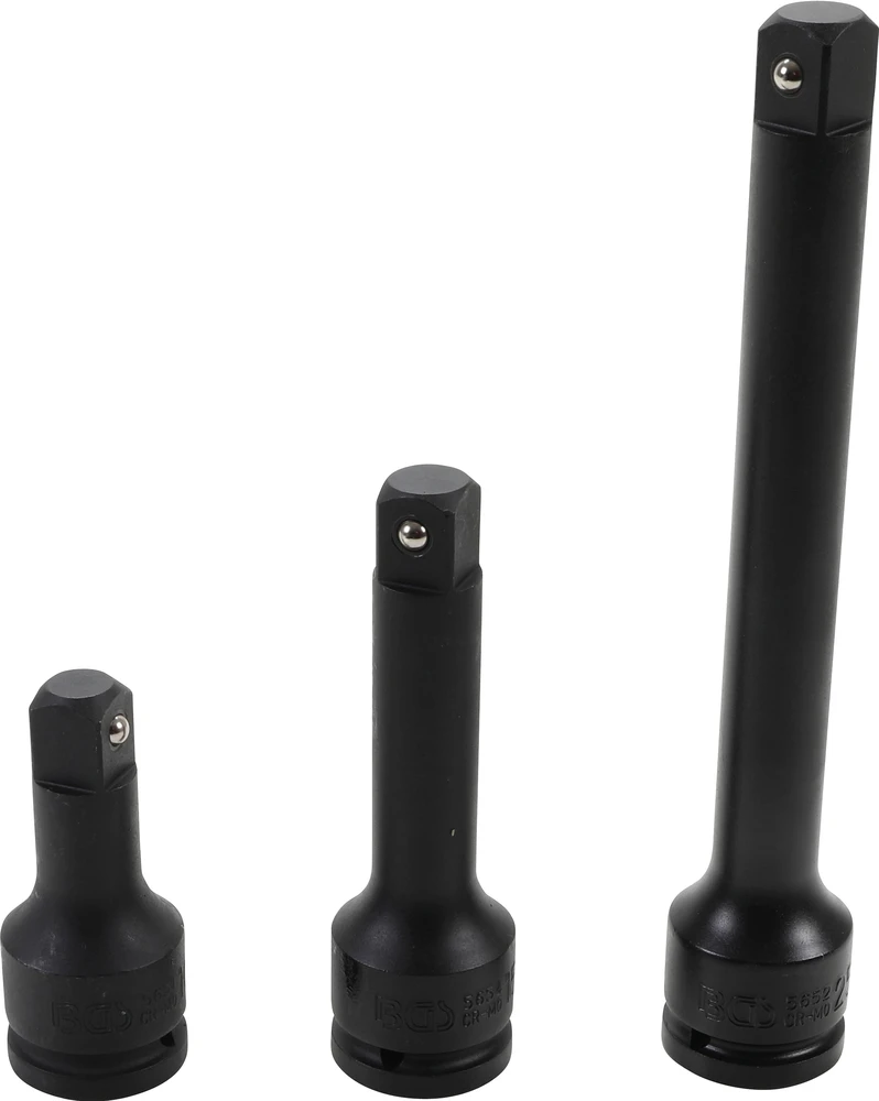 SMŪGINIŲ PRAILGINIMO STRYPŲ RINKINYS | IŠORINIS / VIDINIS KVADRATAS 20 MM (3/4") | 3 VNT. (8840)