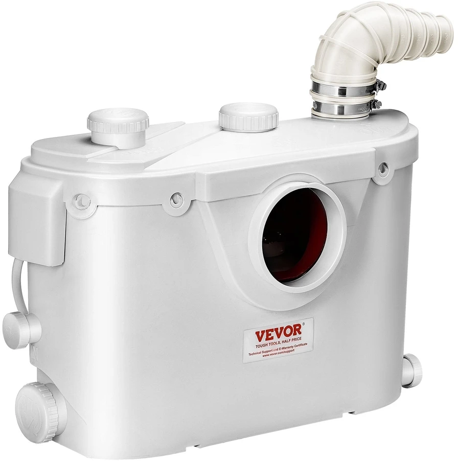 VEVOR Kanalizacijos siurblys 500W tualetui ir kriauklei