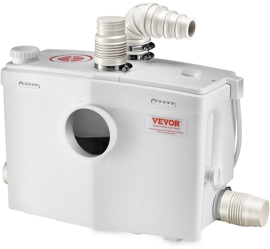 VEVOR Maso siurblys tualetui 1200W