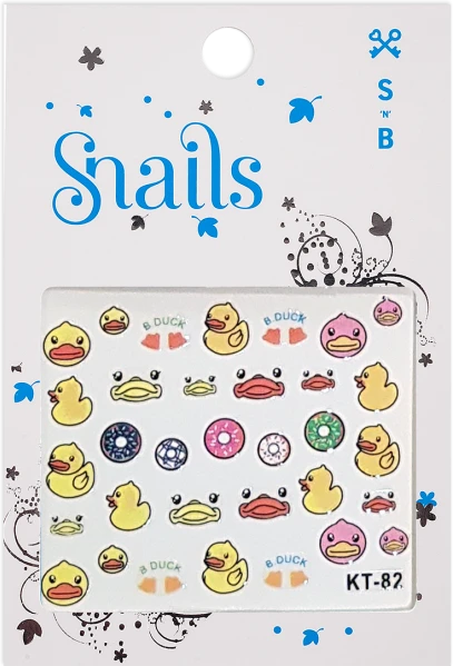 Snails nagų lipdukai, Kva Kva