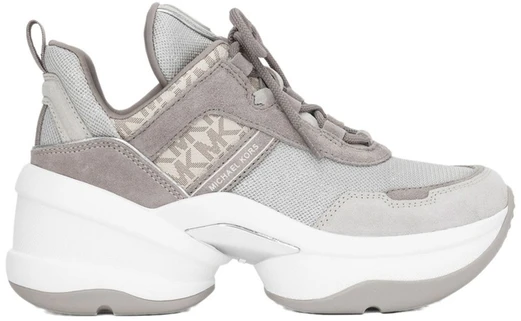 Sneakersy moterims Michael Kors 49S6OLFS1S Sidabrinė
