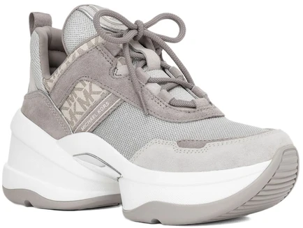 Sneakersy moterims Michael Kors 49S6OLFS1S Sidabrinė
