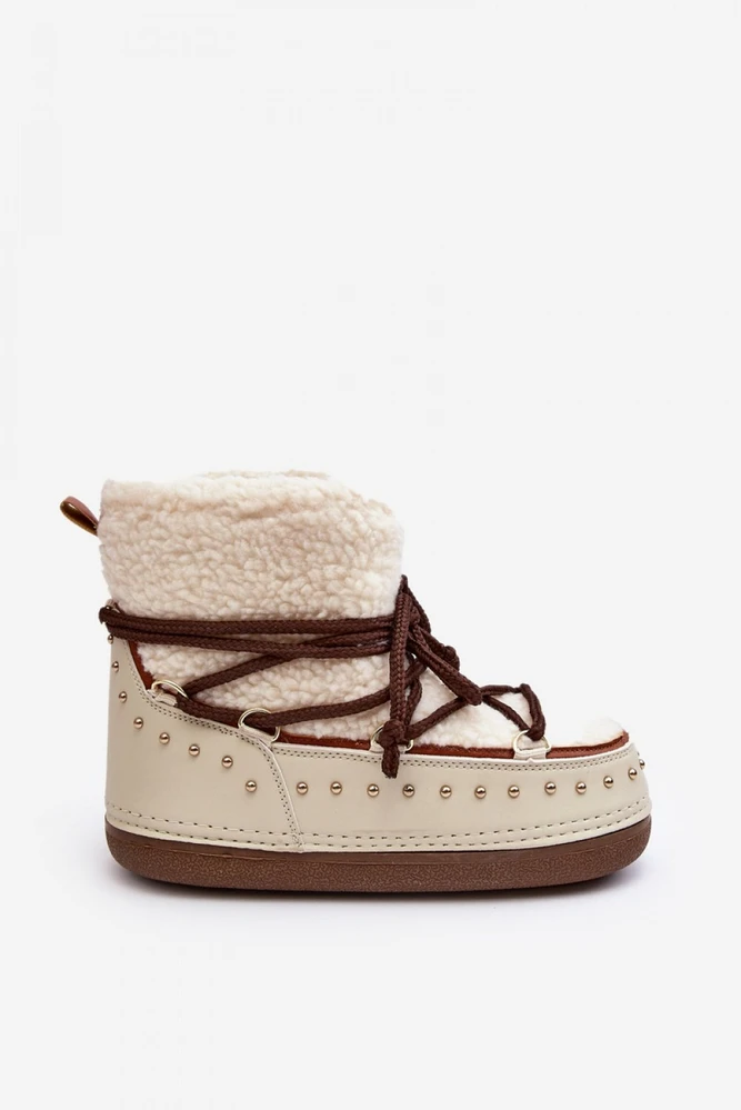 Sniego aulinukai su kailiniu pašiltinimu Step in style
