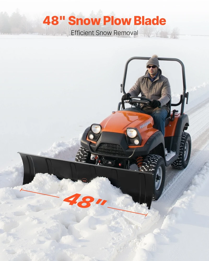 VEVOR universali 122 cm sniego valymo priedas