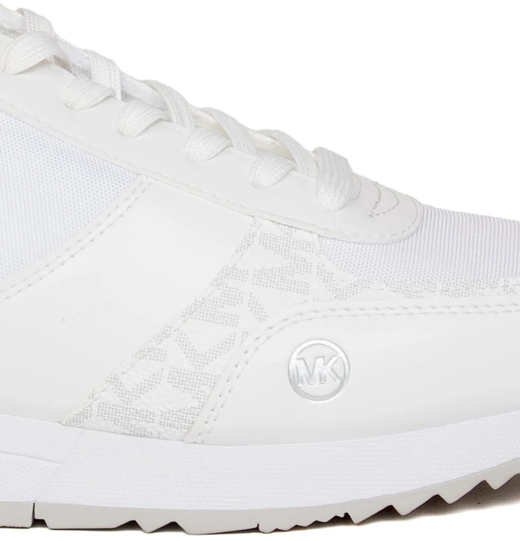 Śnieżnobiałe sneakersy moterims Michael Kors 49R4AIFS2L