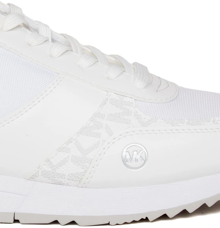 Śnieżnobiałe sneakersy moterims Michael Kors 49R4AIFS2L
