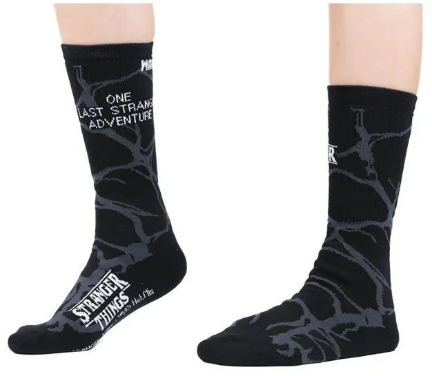 Socks Palladium STRANGER THINGS HOPPER SX7451-008 Juodas