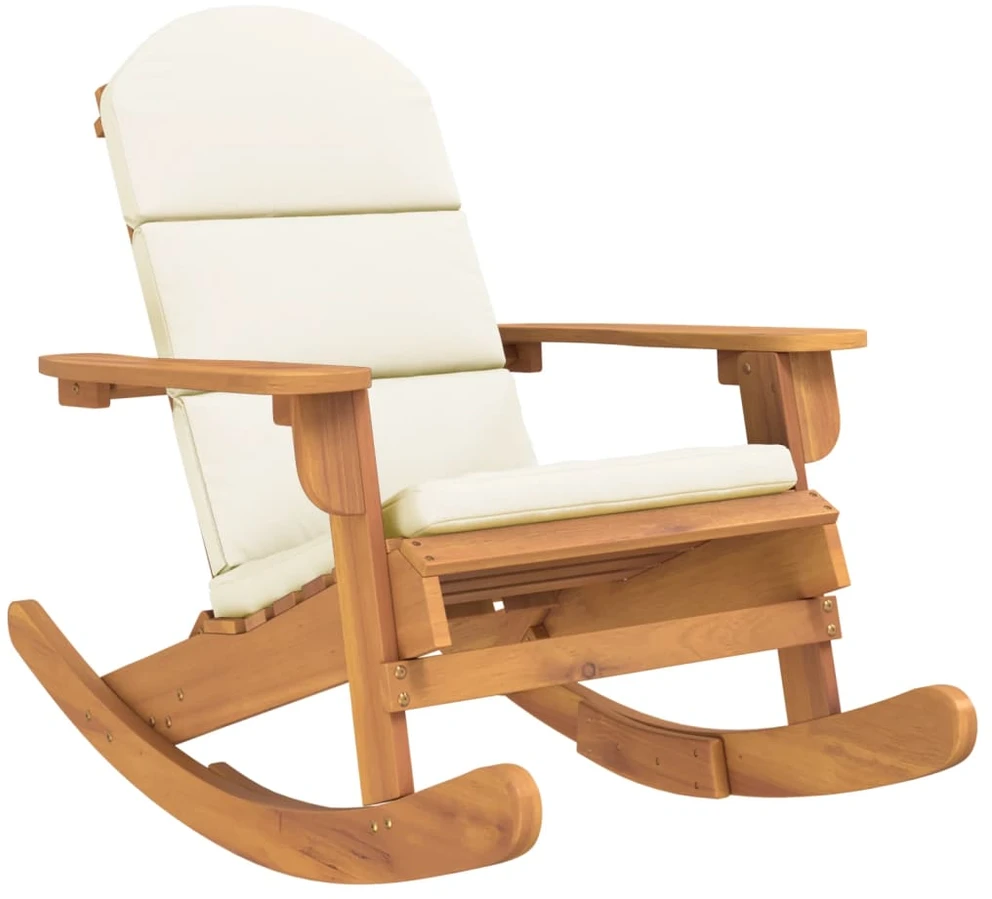 Lauko baldų komplektas Sodo adirondack komplektas, 3 dalių, akacijos medienos masyvas