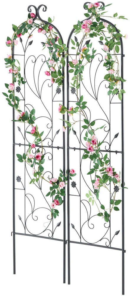 VEVOR Metalinės daržo grotelės augalams palaikyti 60x15 cm