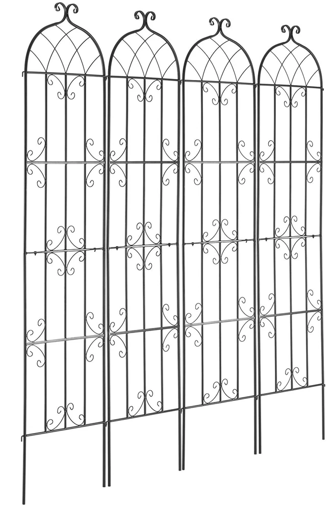 VEVOR Metalinė sodo atrama vijokliniams augalams 220x51 cm