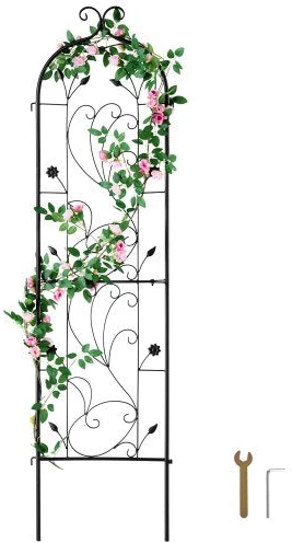 VEVOR Metalinis sodo parametras vijokliniams augalams 152 x 38 cm