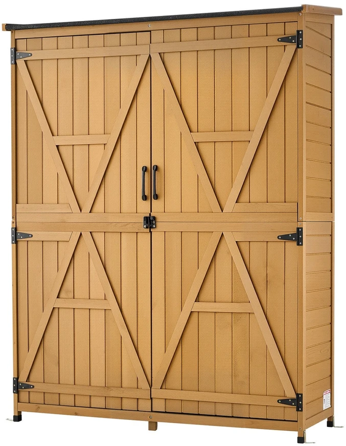 Sodo įrankių namelis VEVOR SC-02, 125,5 x 162,5 cm