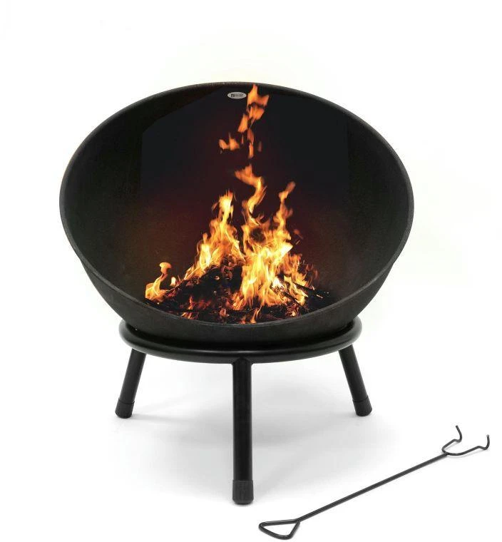 Ambiance Sodo lauko židinys HEAT KAPPA Ø60 juodas