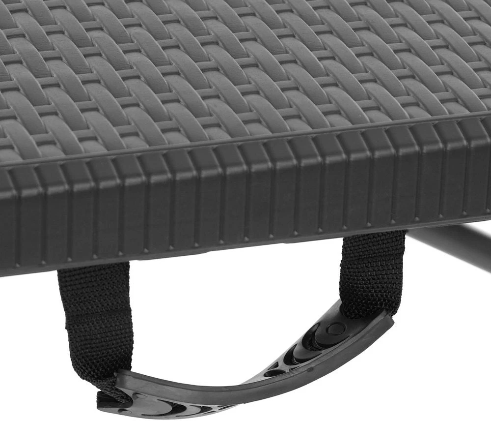 Sodo suolas HECHT FOLDIS RATTAN BENCH, sulankstomas