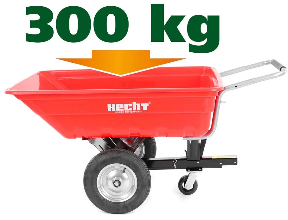 Sodo traktoriaus priekaba HECHT 53080, 300 kg