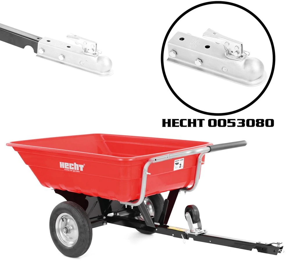 Sodo traktoriaus priekaba HECHT 53080, 300 kg