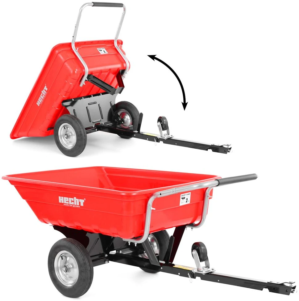Sodo traktoriaus priekaba HECHT 53080, 300 kg