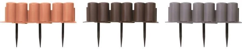 Prosperplast PP GARDEN PALISADE 6 TERACOTT 3,02 m